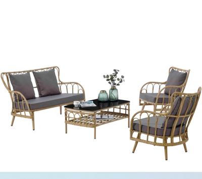 China High Quality Modern Rattan/Wicker Sofa Set Outdoor Garden Indoor Comfortable Patio Funiture Hot Sale for sale