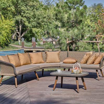 China Chinese cany woven sofa furniture time furniture fabric sofa height combination living room corner sofa modern cany outdoor three group chair cany for sale