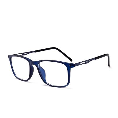 China TR90 Mens Optical Spectacle Flexible Safe Light Stainless Steel Frame for sale