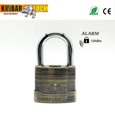 China Kinbar Zinc Alloy Waterproof 12 Button Batteries Bike And Motorcycle Lock for sale