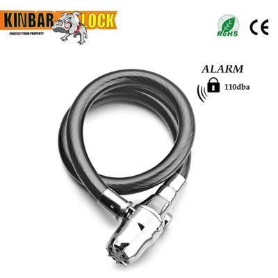 China KINBAR Bicycle Motorcycle Chain Alarm Lock for sale