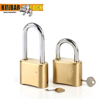 China Kinbar Small Brass Box And Container Combination Brass Padlock for sale