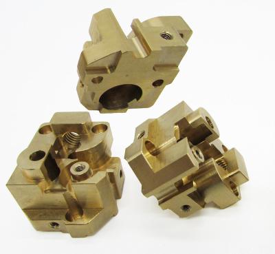 China China Aluminum Lathe Factory Direct Gold Plating Brass Surface Treatment Machining CNC Milling Part for sale