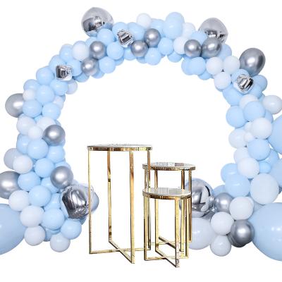 China Popular Baby Shower Party balloon Set birthday decorations blue white balloon set for sale