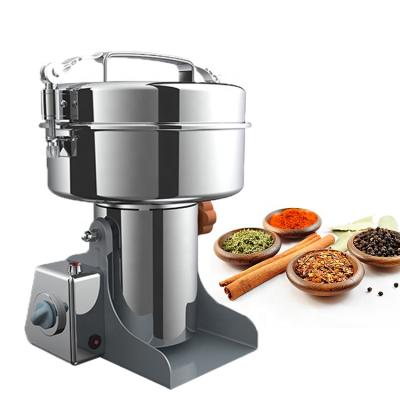 China Hotels latest design stainless steel commercial spice high capacity powder mill grinding machine for cocoa 2500g for sale