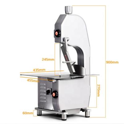 China Hotels high performance factory wholesale price stainless steel meat bone cutter cutting band saw for sale