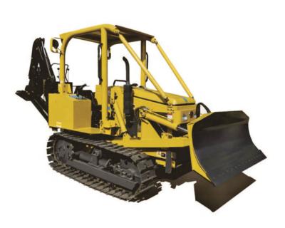 China Construction Material Trucks 35HP Mini Crawler Bulldozer With 6 Way Blade for sale