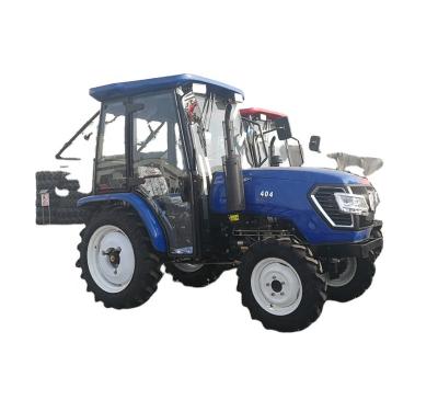 China Construction Material Stores 4WD 40HP Tractor With Cab for sale