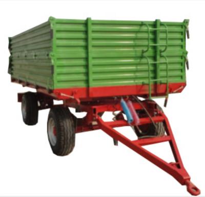 China Hydraulic Hydraulic System 10ton Farm Trailer For European Market for sale