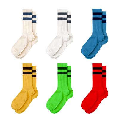 China 2022 Customs Brand QUICK DRY Cotton Socks Crew Socks Custom Logo Socks Mens Custom Cotton for sale