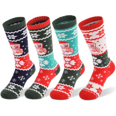 China High Quality Thick Winter QUICK DRY Kids Socks Outdoor Snow Sports Cotton Ski Socks For Kids for sale