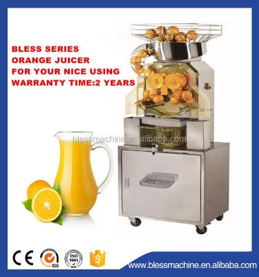 China Hotel reputation user-friendly good design fresh orange juice vending machine at home and abroad for sale