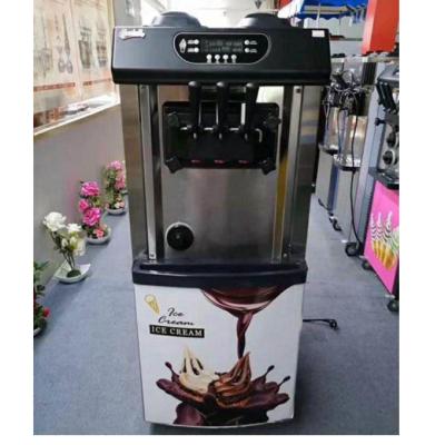 China Snack Factory Design 7 Flavor Soft Ice Cream Machine User Friendly With 24 Months Warranty for sale