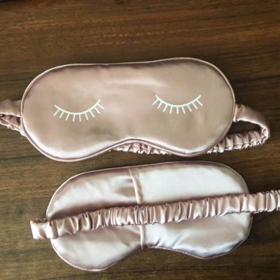 China Custom Sleep Visor Good Quality Travel Sleeping Eye Mask Eye Patch With Hydrogel for sale