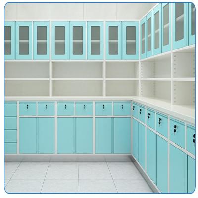 China Contemporary Popular Custom Made Hospital Medical Cabinets Medical Storage Workstation for sale