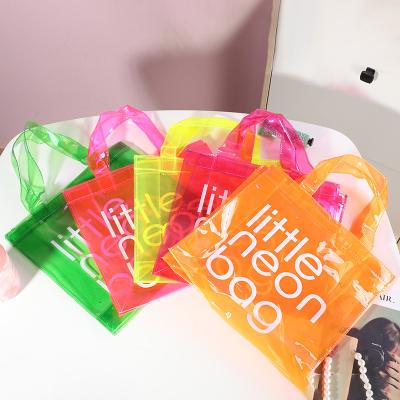 China New Fashion Fashion Purses and Waterproof Cross - Body Handbags Luxury Handbags for PVC Jelly Tote Bag Women Transparent Hand Bag for sale