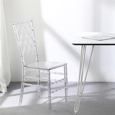 China Cadeira de casamento Cheap Price Dining Room Furniture Silla Transparente Clear Party Wedding Modern Chairs Event for sale