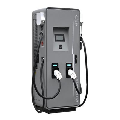 China European Standard Intelligent Electric Car 120kw Double Guns Dc Ev Charging Pile Suppliers Evcharger Car Chargers Electric Fony8018 for sale