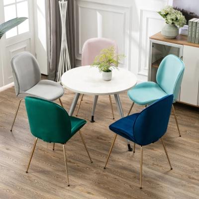 China MODERN direct sales, comfortable and beautiful dining chairs dining table chairs blue dining chairs customization for sale