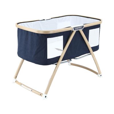 China High Quality Crib Baby Cribs High Quality Baby Cribs Bag Self Fold Modern Portable Foldable Cradle Carry Crib for sale