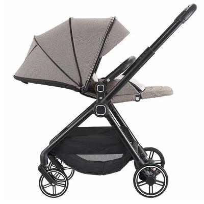 China 360mm Factory Cheap Push Pull Trolley Folding Automatic Walker 3 in 1 Baby Pram Luxury Baby Stroller Made in China for sale