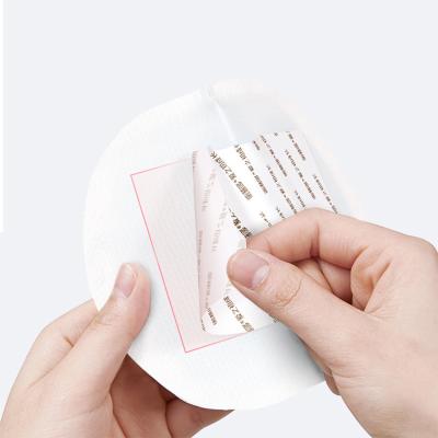 China High Quality Disposable China Cotton Breast Pads Anti Spill Milk Absorbent Eco-Friendly Disposable Puddle Pad Low Price for sale