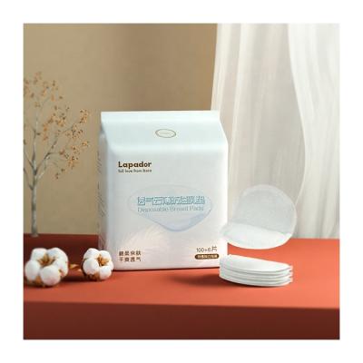 China Anti - Galactorrhea Professional Disposable Absorbent Maternity Soft And Skin-Friendly Non Slip Breast Pads for sale