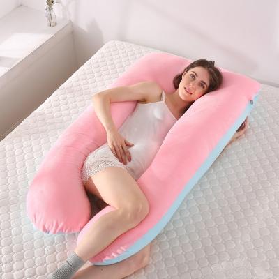 China Multicolor Anti-static Pregnancy Pillow U Shape Pillow For Pregnancy Pregnancy U Shaped Maternity Pillow for sale