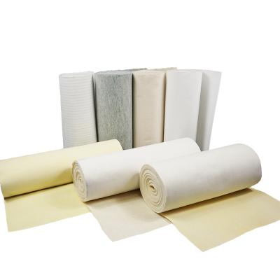 China Industry Polyester /Aramid /Acrylic /PP/ PPS /PTFE /Fiberglass Dust Nonwoven Filter Needle Punched Filter Felt Fabric for sale