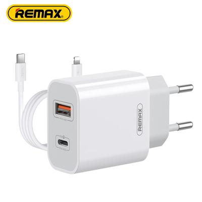 China Mobile Phone Remax Rp-U68 Wall Charger 20W 18W Palladium QC Fcp PPS Fast Usb C Chargers For Laptops For Iphone 12 Huawei Us UK Eu Fast Charging Travel Adapter for sale