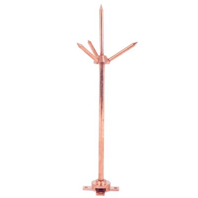 China Rod For Lightning Protection System Copper Lightning Protection System Lightning Arrester for sale