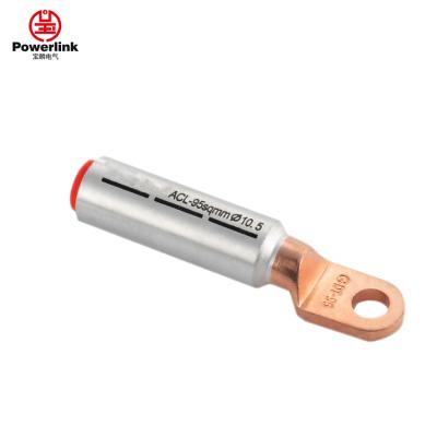 China Copper-99.9% Pure Aluminum-99.6% MCBB Pure Copper Aluminum Cable Lug Ferrule Type for sale