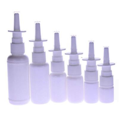 China 10/20/30/50ml cosmetic packaging plastic nasal sprayer for medical treatmenr pump sprayer bottle manufacturer/wholesale for sale