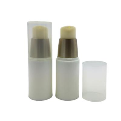 China High Quality Airless Cosmetic Bottle 15ml 30ml 50ml Pump Vacuum Lotion Plastic Bottles for sale