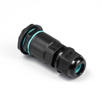 China Outdoor Waterproof Quick Power Connector IP68 Male And Female Connector For Panel To Wire for sale