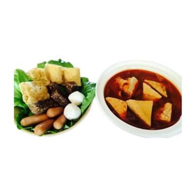 China Good Quality Lacto Vegetarian Bag Packaging Special Vegetarian Tom Yum Stinky Tofu Hot Pot Snacks Lacto-ovo for sale