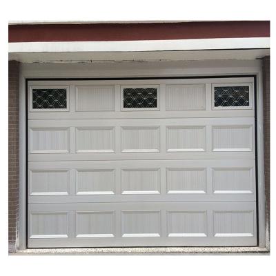 China Customized Modern Remote Control Windproof Overhead Garage Sectional Door For Garage And Warehouse for sale