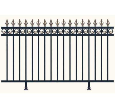 China Popular Anti-rust Aluminum Fence School Protective Railings NEW factory price EUROPE design for sale