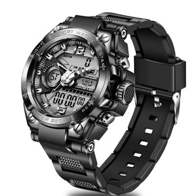 Κίνα Alarm Lige 8922 Latest Analog Digital Watches For Men Functional Sports 50M Waterproof LED Lige Watch προς πώληση