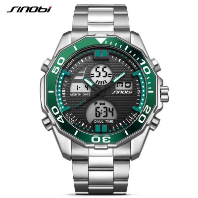 China SINOBI 9730 Alarm Mens Digital LED Quartz Wristwatch Man Clock Relogio Masculino for sale