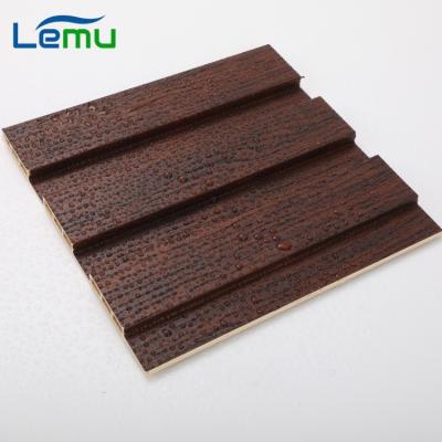 China Indoor Fluted Wall Panel Marmol Decorate Interior Panels for Wall Decoration PVC Bamboo for sale