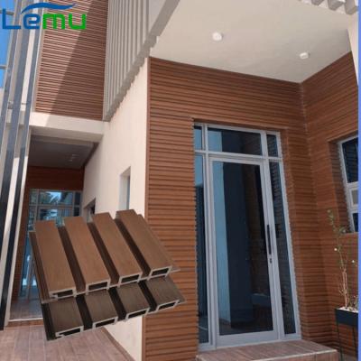 China Length 2.9m Exterior PVC Outdoor Panels for Moisture-Proof WPC Wall Panel Panels for sale