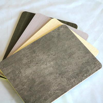 China Glossy Marble Bamboo Charcoal Board Veneer Fiber Wall Panel Carbon Crystal Plate for sale