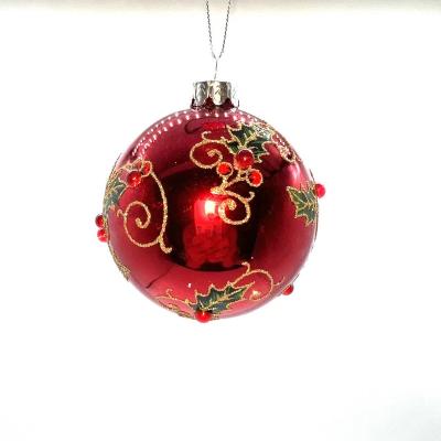 China Well Designed Glass Ball Ornaments Cheap Balls For Christmas Tree Decoration Item for sale