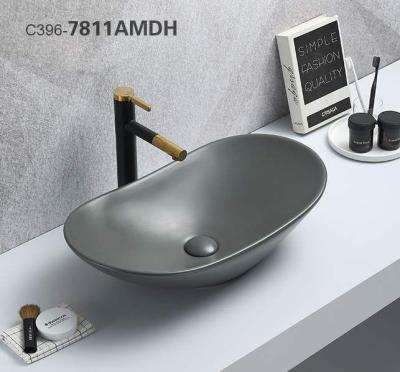 China High Tempreture 1st Times Firing Times Gloss PATE Bathroom Wash Basin Matte Color Sink Manufacturer Ceramic Sanitary Ware for sale