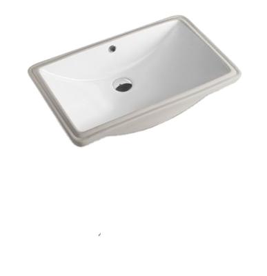 China 1st Tempreture Times High Firing Gloss PATE 540F Bathroom Vanity Under Sink Ceramic Marble Sanitary Ware Washroom Under Counter Basin Rectangular Drop Bathroom Sinks for sale