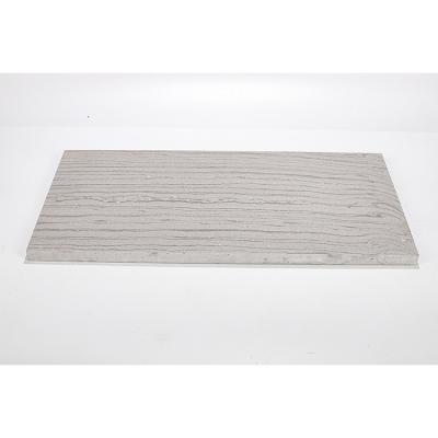 China Good Minimalist Decorative Performance Easy To Transport Travertino Tiles Romano Silver Gray Travertine Slab for sale