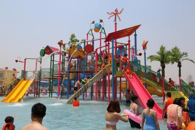 China Outdoor Water Fun Equipment , Aqua Park Projects Attractive Play Game for sale