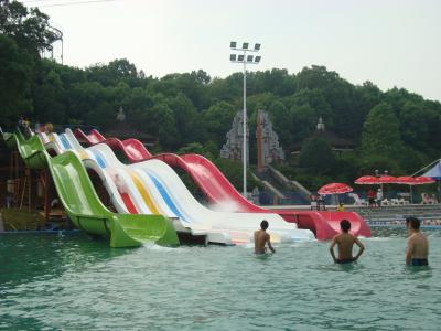 China Giant Water Park Project Fiberglass Theme Park Equipment for Family Fun for sale