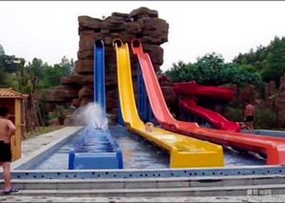 China Group Fiberglass Free Fall Water Slide World Aqua Park Equipment for sale